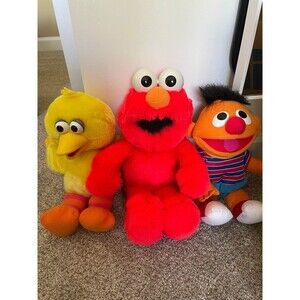Vintage Sesame Street Plush Bundle tyco